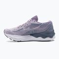 Scarpe da corsa da donna Mizuno Wave Skyrise 4 glicine/bianco/chinablu 3