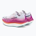 Mizuno Wave Rebellion Pro scarpe da corsa bianche e rosa J1GD231721 7