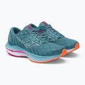 Scarpe da corsa da donna Mizuno Wave Inspire 19 blu J1GD234421 4