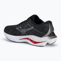 Scarpe da corsa da donna Mizuno Wave Inspire 19 nero/ argento/ bitsweet 3