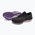 Scarpe da corsa da donna Mizuno Wave Inspire 19 W nero/ argento/ bitsweet 16