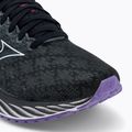 Scarpe da corsa da donna Mizuno Wave Inspire 19 W nero/ argento/ bitsweet 7