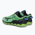 Scarpe da corsa da uomo Mizuno Wave Mujin 9 verde J1GJ227052 3