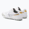 Scarpe da calcio Mizuno Morelia Sala Classic TF bianco/argento/oro uomo 3