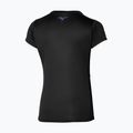 Mizuno Two Loops 8 Tee donna nero 2