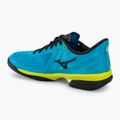 Scarpe da tennis da uomo Mizuno Wave Exceed Tour 5 AC è blu/bolt2 neon/nero 3