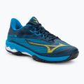 Scarpe da tennis da uomo Mizuno Wave Exceed Light 2 AC dress blues/bolt2 neon/clolsonne