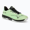 Scarpe da tennis da uomo Mizuno Wave Exceed Light 2 AC verde patina/nero/bianco