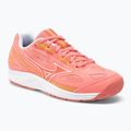 Scarpe da tennis da donna Mizuno Break Shot 4 AC corallo confetto/bianco/corallo confetto