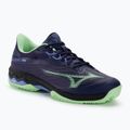 Scarpe da padel da uomo Mizuno Wave Exceed Light 2 Padel sera blu/patina verde/lolite