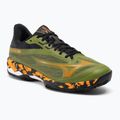 Scarpe Mizuno Wave Exceed Light 2 Padel da uomo verde callista/arancio vibrante/nero