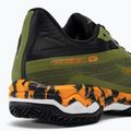 Scarpe Mizuno Wave Exceed Light 2 Padel da uomo verde callista/arancio vibrante/nero 9