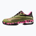 Scarpe da padel donna Mizuno Wave Exceed Light 2 Padel calliste verde/rosa glo/nero 8