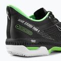 Scarpe da tennis da uomo Mizuno Wave Exceed Tour 5 CC nero/argento/verde techno 11