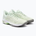 Scarpe da tennis da donna Mizuno Wave Exceed Tour 5 CC ambroshia/argento/verde techno 4