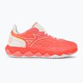 Scarpe da tennis da donna Mizuno Wave Enforce Tour CC candy coral/snow white/neon flame 2