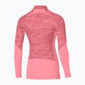 Maniche lunghe da corsa da donna Mizuno Virtual Body G3 H/Z zucchero corallo 2