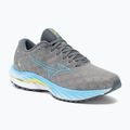 Scarpe da corsa da uomo Mizuno Wave Inspire 19 grigio/blu/bolt2neon