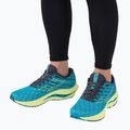 Scarpe da corsa da uomo Mizuno Wave Inspire 19 blu jet/bolt2neon/luminoso 4