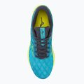 Scarpe da corsa da uomo Mizuno Wave Inspire 19 blu jet/bolt2neon/luminoso 6