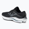 Scarpe da corsa da uomo Mizuno Wave Inspire 19 2E nero/glacial ridge/illusionblue 3