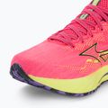 Scarpe da corsa da donna Mizuno Wave Rider 27 h-vpink/oblue/luminous 7