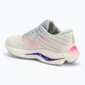 Scarpe da corsa da donna Mizuno Wave Inspire 19 bianco neve/ rosa hi vis/ viola punch 3