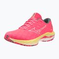 Scarpe da corsa da donna Mizuno Wave Inspire 19 hi vis rosa/ bianco neve/ luminoso 8