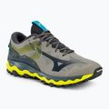 Scarpe da corsa da uomo Mizuno Wave Mujin 9 grigio/oblue/bolt2 (neon)