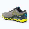 Scarpe da corsa da uomo Mizuno Wave Mujin 9 grigio/oblue/bolt2 (neon) 3