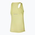 Canotta running donna Mizuno DryAeroFlow Tank giallo lime pallido 2