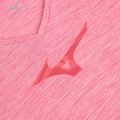 Maglietta da corsa da donna Mizuno Core RB Tee bustina rosa 3