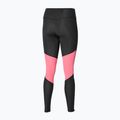Leggings donna Mizuno Core Long Tight nero/sangria sunset 2