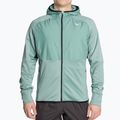 Giacca da corsa Mizuno Warmalite Hybrid FZ blu minerale/nera da uomo
