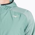 Giacca da corsa Mizuno Warmalite Hybrid FZ blu minerale/nera da uomo 3