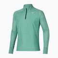 Mizuno Hybrid Tee Uomo manica lunga da corsa blu minerale