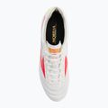 Scarpe da calcio Mizuno Morelia II Elite MD da uomo bianco/flery coral2/bolt2 6