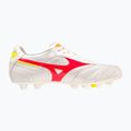 Scarpe da calcio Mizuno Morelia II Elite MD da uomo bianco/flery coral2/bolt2 8