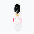 Mizuno Morelia II Club MD scarpe da calcio uomo bianco/flery coral2/bolt2 7