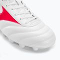 Mizuno Morelia II Club MD scarpe da calcio uomo bianco/flery coral2/bolt2 9