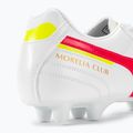 Mizuno Morelia II Club MD scarpe da calcio uomo bianco/flery coral2/bolt2 10