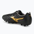 Scarpe da calcio Mizuno Monarcida Neo II Select AG uomo nero/oro 3