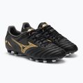 Scarpe da calcio Mizuno Morelia Neo IV Pro MD uomo nero/oro/nero 4