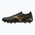 Scarpe da calcio Mizuno Morelia Neo IV Beta JP MD uomo nero/oro/nero 3