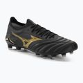 Scarpe da calcio Mizuno Morelia Neo IV Beta Elite MD uomo nero/oro/nero