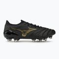 Scarpe da calcio Mizuno Morelia Neo IV Beta SG da uomo nero/oro/nero 2