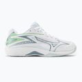Scarpe da pallavolo da donna Mizuno Thunder Blade Z bianco/g ridge/verde patina 2