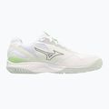 Scarpe da pallavolo donna Mizuno Cyclone Speed 4 bianco/grigio/verde 8