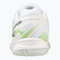 Scarpe da pallavolo donna Mizuno Cyclone Speed 4 bianco/grigio/verde 10