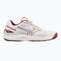 Scarpe da pallavolo da donna Mizuno Cyclone Speed 4 bianco/cabermet/mp oro 8